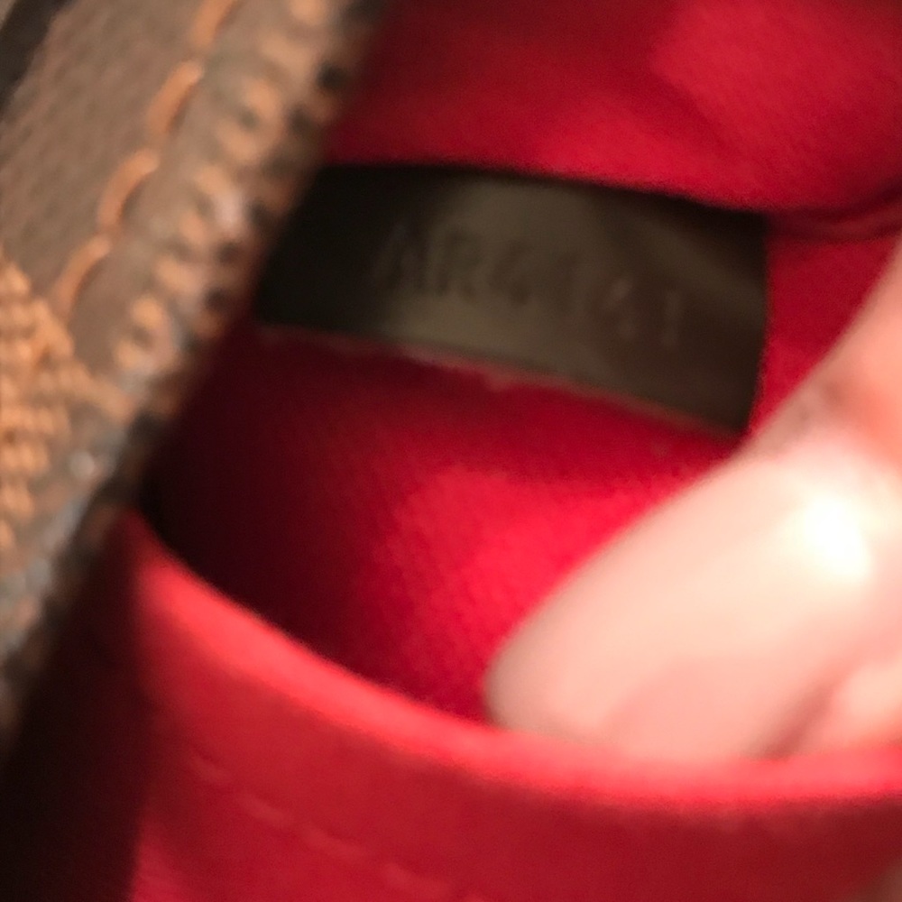 Stamp from Louis Vuitton bag